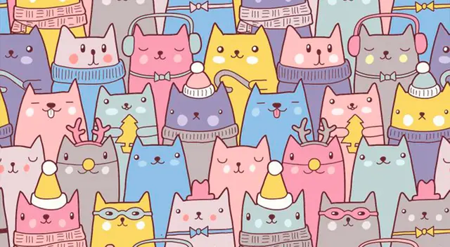 Encuentra al GATITO y sé considerado un MAESTRO de los retos visuales; tienes 7 segundos