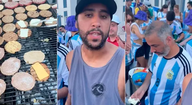 'Jeque' pagó por parrilla y 200 hamburguesas para argentinos, previo al duelo con Australia 'Jeque' pagó por parrilla y 200 hamburguesas para argentinos, previo al duelo con Australia