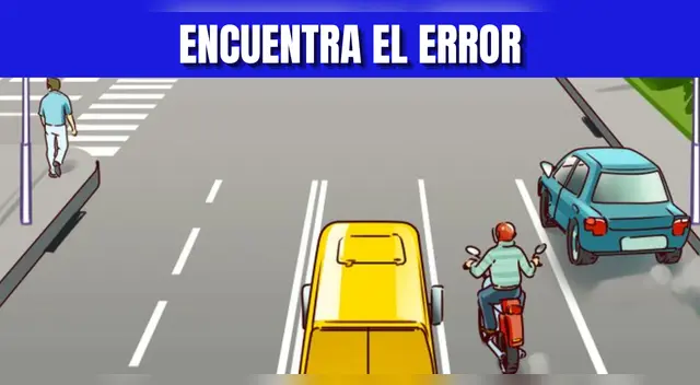 Reto visual EXTREMO: ¿Podrás ubicar el error en 6 segundos? Reto visual EXTREMO: ¿Podrás ubicar el error en 6 segundos?