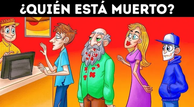 Descubre quién está muerto y supera este acertijo visual nivel LEGENDARIO.