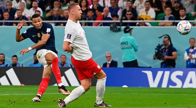 Kylian Mbappé fue la figura del encuentro tras marcar dos goles
