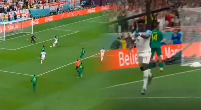 Inglaterra vs. Senegal quedó sentenciado con el gol de Saka.