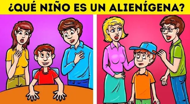 ¿Podrás ubicar al niño alienígena real? Solo cuenta con 5 segundos para lograrlo ¿Podrás ubicar al niño alienígena real? Solo cuenta con 5 segundos para lograrlo