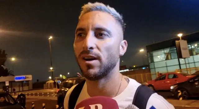 Emanuel Herrera arribó al país para sumarse a Universitario de Deportes