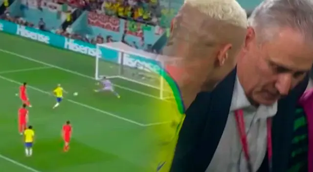 Richarlison marcó el tercer gol del Brasil vs. Corea del Sur.