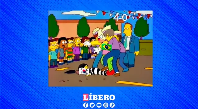 La ironía de los Simpson en el Mundial Qatar 2022 La ironía de los Simpson en el Mundial Qatar 2022