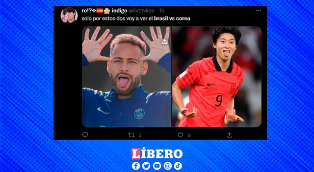 Cho - Gue Sung y Neymar viendo a las cámaras Cho - Gue Sung y Neymar viendo a las cámaras