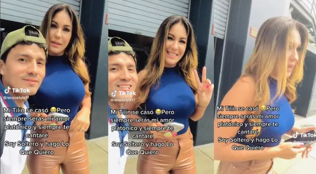 La cantante y modelo tuvo una curiosa reacción tras escuchar "Soy soltera". La cantante y modelo tuvo una curiosa reacción tras escuchar "Soy soltera".