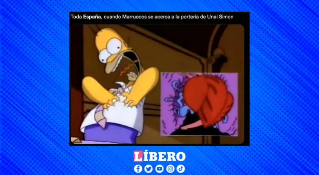Los ataques de España hacían pasar apuros a la defensa marroquí.