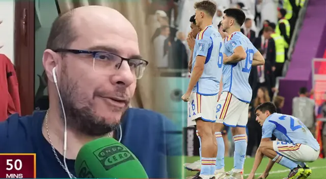 Misterchip explotó tras la eliminación de España.