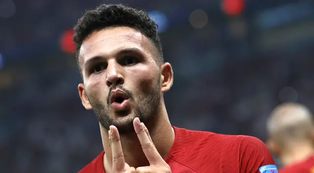 El delantero aparece para decretar el 1-0 que le da la ventaja a la Selección de Portugal.
