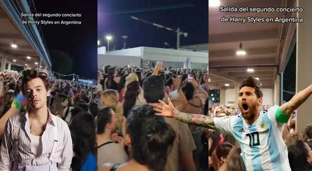 Mundial Qatar 2022: Fans de Harry Styles se pusieron en modo 'fútbol' y entonaron 'barra' para Argentina