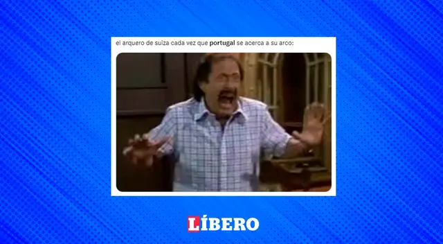 Esta sería la reacción del arquero de Suiza.