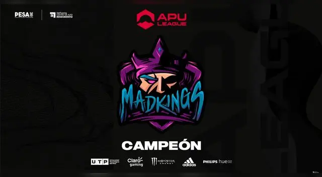 Mad Kings campeón Claro gaming Apu League Season 5 Mad Kings campeón Claro gaming Apu League Season 5