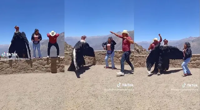 'Cóndor humano' se volvió tendencia en TikTok y otras redes sociales