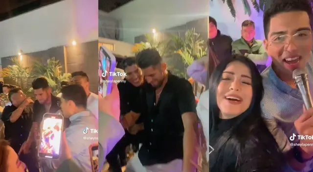 Carlos Zambrano participó en una fiesta junto al expresidiario.