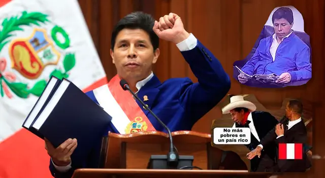 Descarga los mejores stickers de Pedro Castillo tras su golpe de Estado al Congreso
