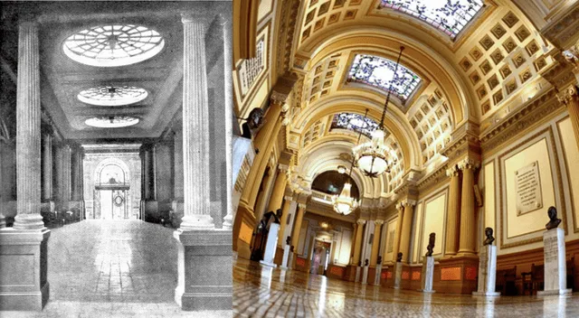 Esta edificación estuvo inspirada en palacios europeos y fue diseñada por un arquitecto francés. | Fuente: Composición Líbero.