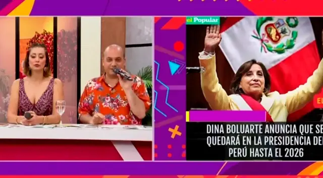Dina Boluarte asumió la presidencia de la República ante la vacancia de Pedro Castillo.
