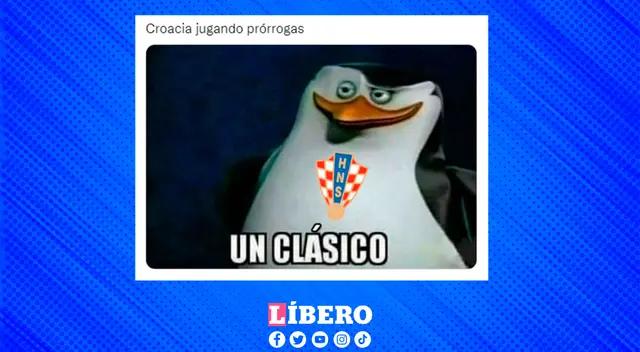 Croacia nuevamente llegó a una tanda de penales, ya lo había hecho en octavos ante Japón.