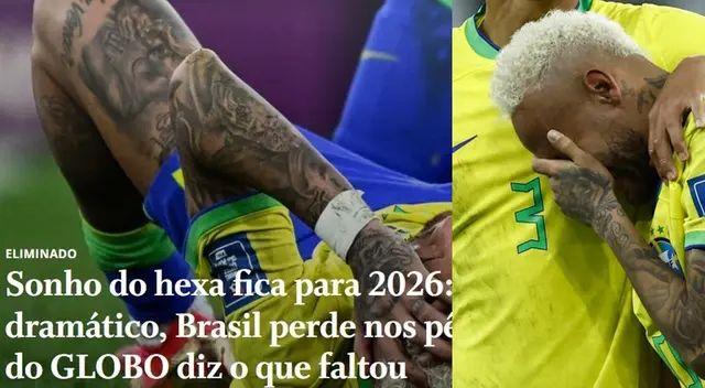 Así reaccionó la prensa brasileña tras perder contra Croacia.