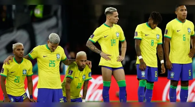 Brasil quedó fuera del Mundial Qatar 2022