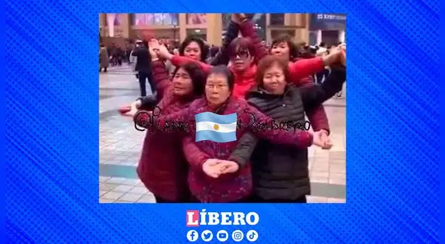 Hinchas argentinos en todo el mundo.