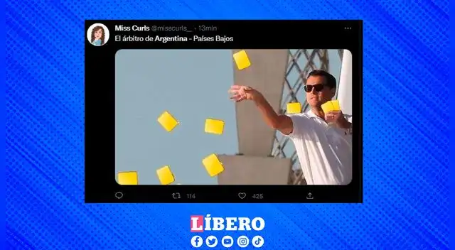 El árbito Mateu Lahoz se llevó el protagonismo por su numerosas tarjetas amarillas.