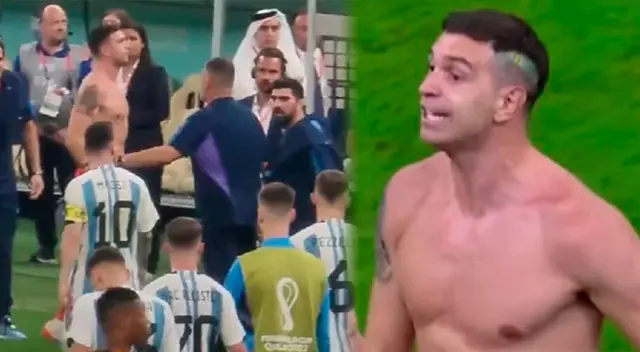 'Dibu' Martínez casi se va a los golpes con jugadores de Países Bajos 'Dibu' Martínez casi se va a los golpes con jugadores de Países Bajos