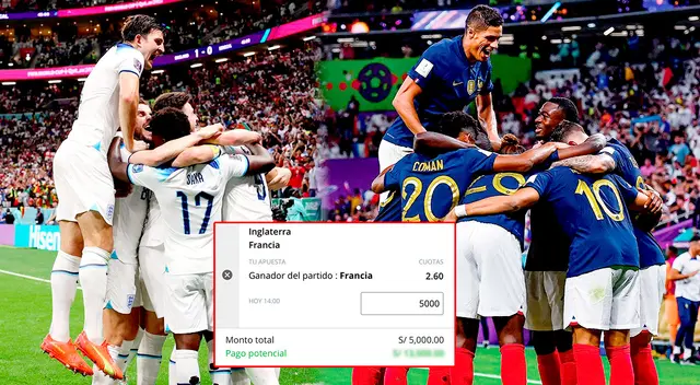 Peruano ganó un jugoso premio luego que Francia pase a la semifinal de Qatar 2022