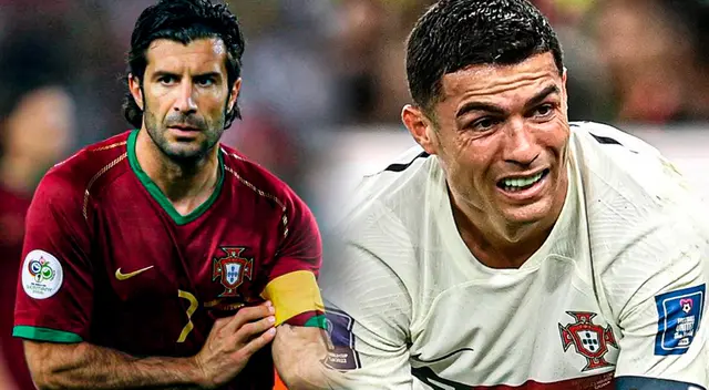 Luis Figo defiende a Cristiano Ronaldo y responsabiliza a Fernando Santos
