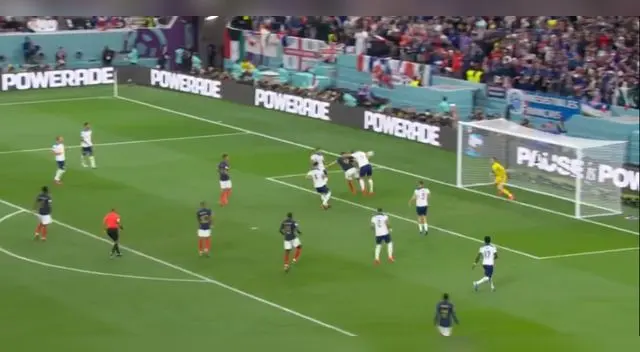 Giroud puso el 2-1 de Francia ante Inglaterra por el Mundial Qatar 2022