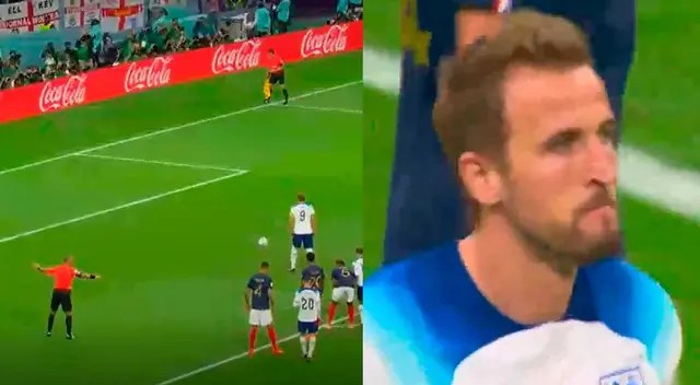 Harry Kane falló un penal en el Francia vs. Inglaterra.