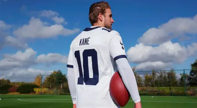 Harry Kane quiere ser pateador de la NFL