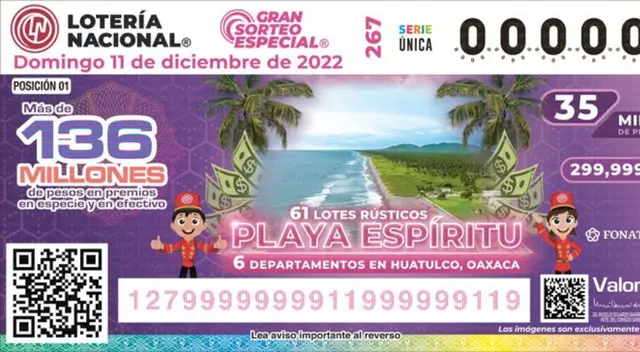 Gran Sorteo Especial: Conoce los resultados del domingo 11 de diciembre. Gran Sorteo Especial: Conoce los resultados del domingo 11 de diciembre.