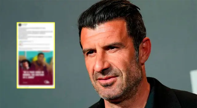 Luis Figo destruyó a medio argentino