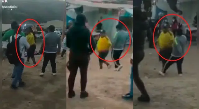 El comediante protagonizó una fuerte pelea callejera y usuarios critican su accionar en la vía pública.