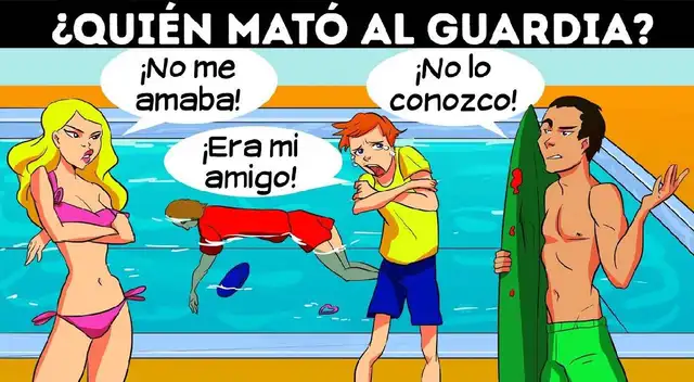 Ubica al asesino en solo 7 segundos corónate como el mejor en desafíos visuales