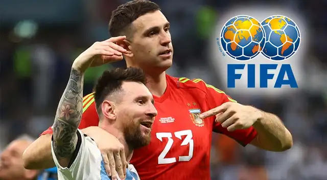 Messi y Dibu Martínez no fueron sancionados por FIFA