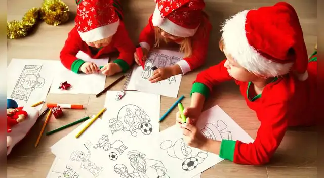 Revisa los mejores dibujos de navidad para compartir con la familia