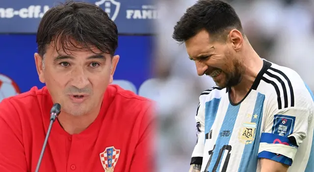 DT de Croacia provoca a Lionel Messi antes de semifinal por Qatar 2022: "No corre".