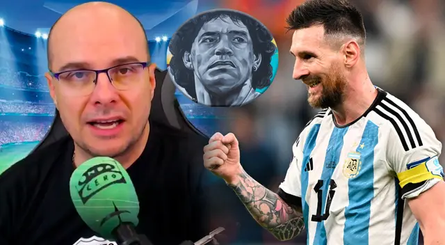 MisterChip se rinde ante Lionel Messi y lo compara con Maradona MisterChip se rinde ante Lionel Messi y lo compara con Maradona
