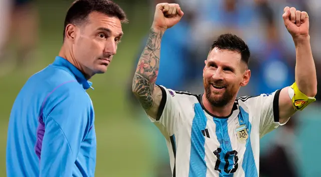 Lionel Scaloni indicó que Messi es el mejor jugador de la historia Lionel Scaloni indicó que Messi es el mejor jugador de la historia