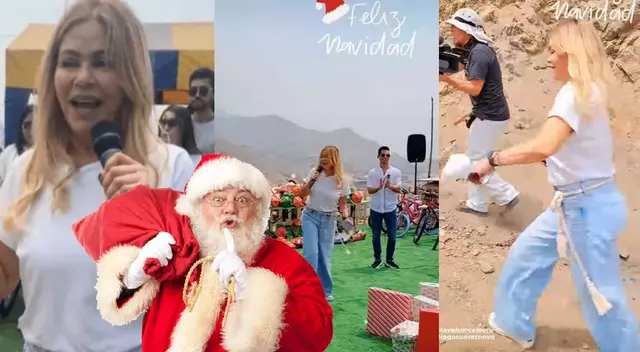 Gisela Valcárcel acaba con la ilusión de Papá Noel en chocolatada: "No existe"