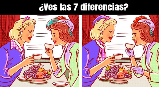 Reto visual: Encuentra las 8 diferencias antes que los 8 segundos acaben Reto visual: Encuentra las 8 diferencias antes que los 8 segundos acaben