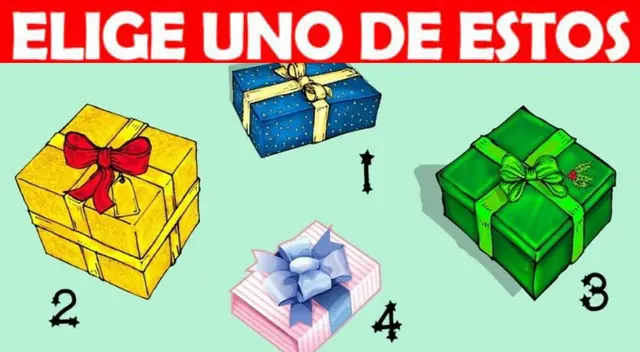 Elige uno de los regalos y descubre cuáles son tus prioridades en la vida