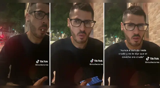 TikTok: Extranjero es 'sorprendido' por el sabor del ceviche peruano