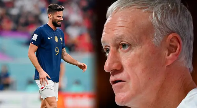 Francia teme por la ausencia de Oliver Giroud en la final del Mundial Qatar 2022