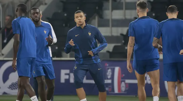 Kylian Mbappé sería el 9 de Francia ante Argentina. Kylian Mbappé sería el 9 de Francia ante Argentina.