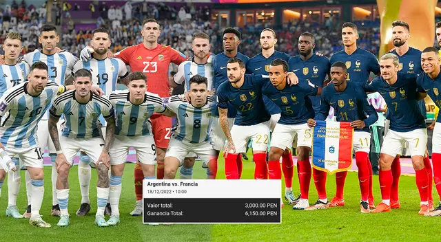 Hincha peruano ganó más de 6 mil soles con la gran final entre Argentina y Francia en el Mundial Qatar 2022.